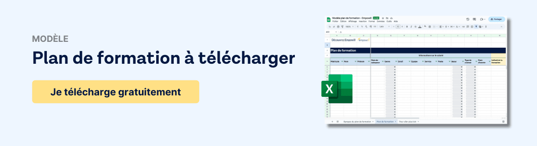 Boostez votre gestion des carrières avec votre plan de formation