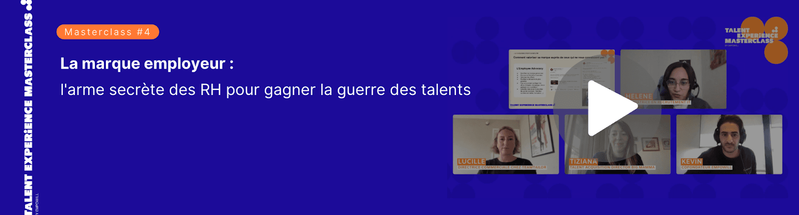 replay masterclass marque employeur