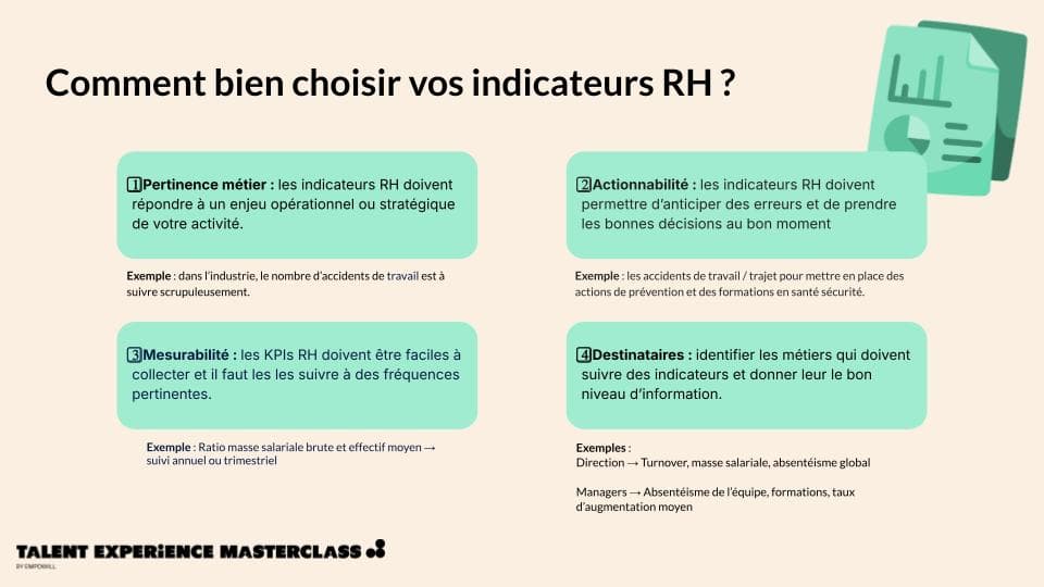 comment choisir mes indicateurs rh