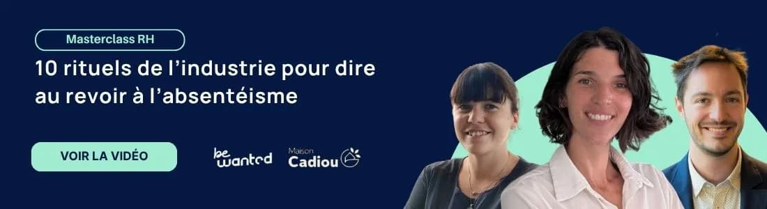 webinaire sur l'absentéisme dans l'industrie