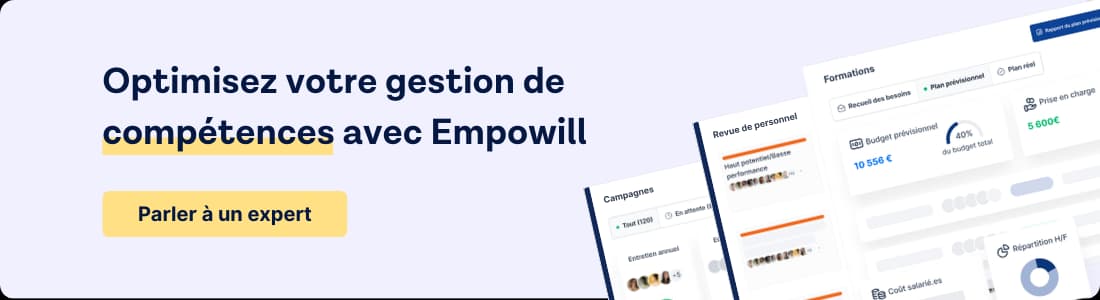 gestion des compétences optimisée avec Empowill