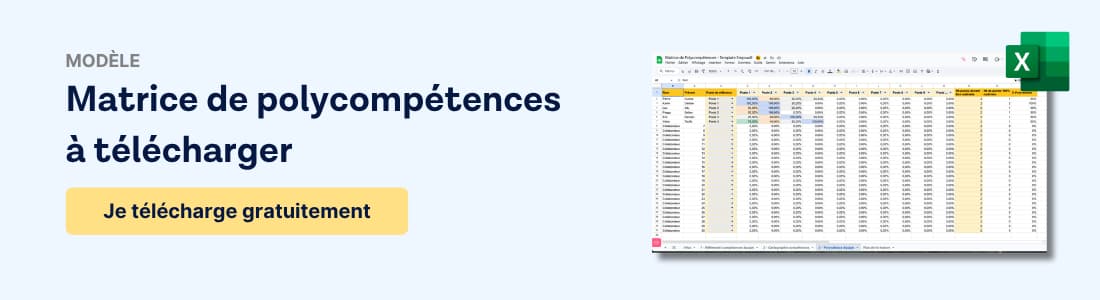 Matrice de polycompetences polyvalence gratuite a telecharger excel