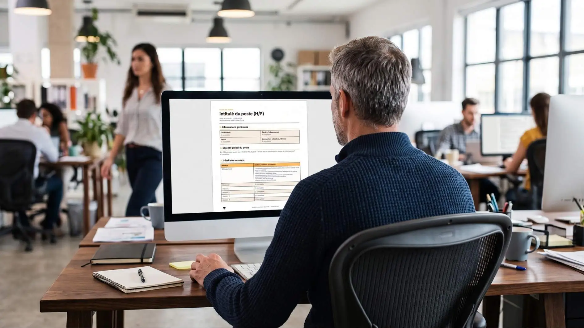 Modèle de fiche de poste : exemple et méthode de rédaction