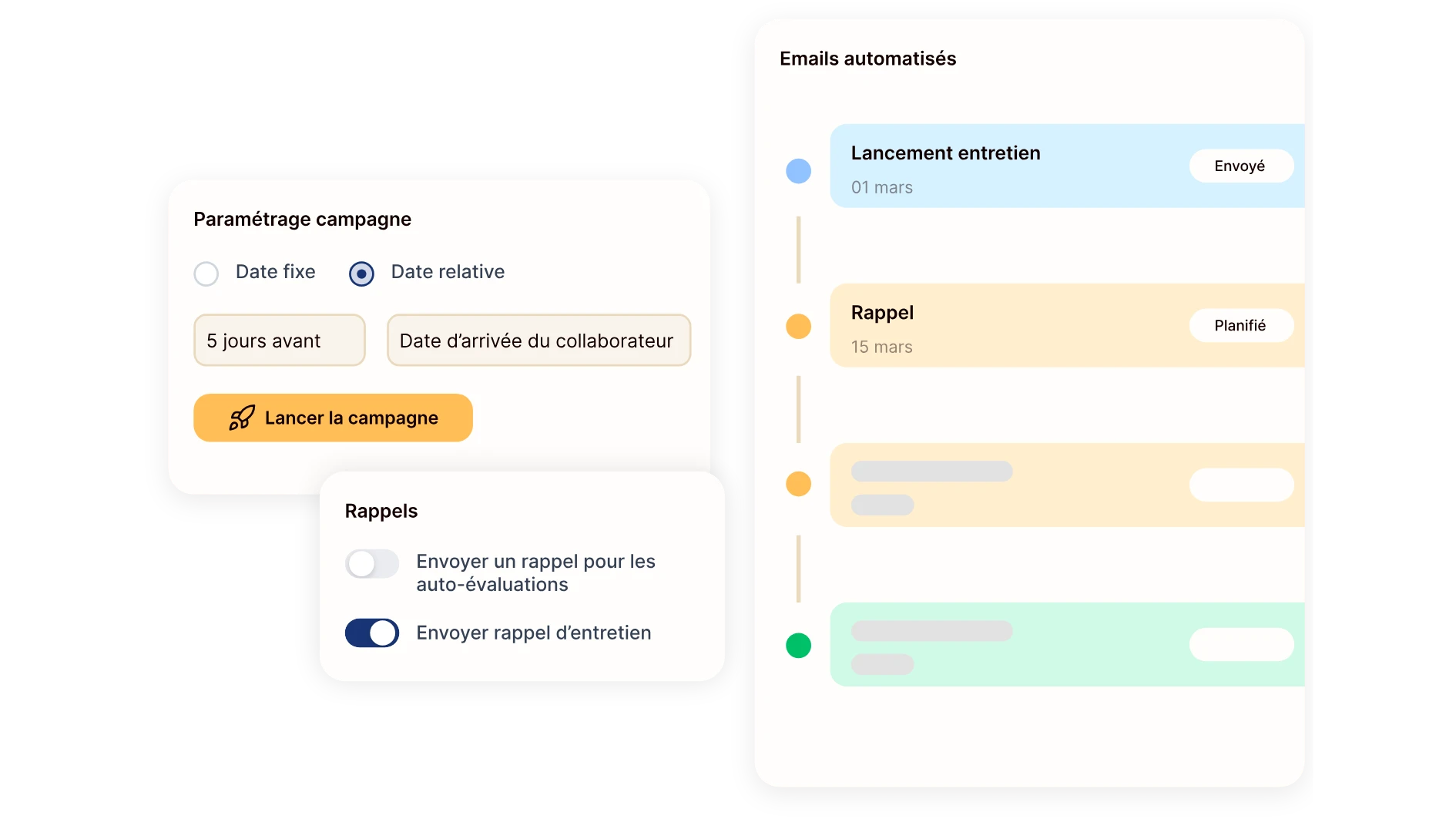 Automatisation des relances et de la communication