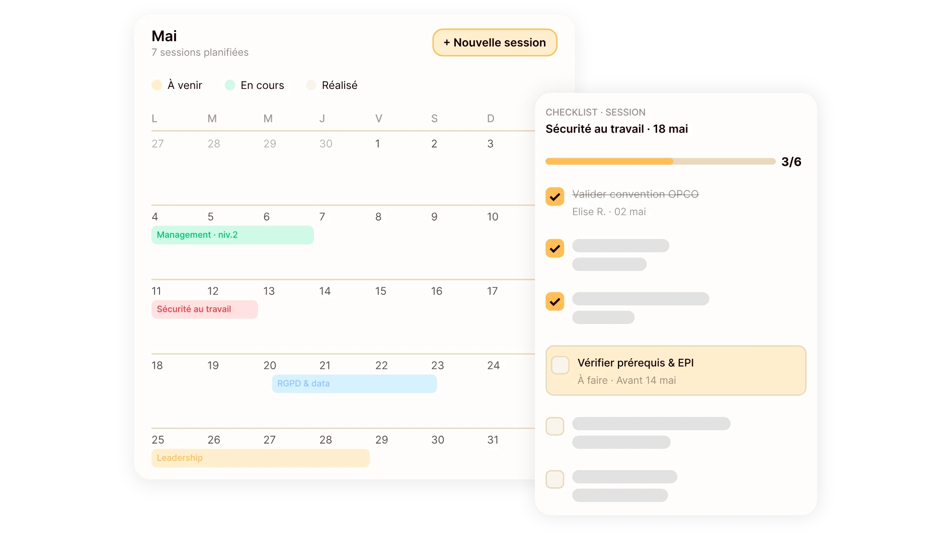 pilotage du plan de formation optimisé avec Empowill