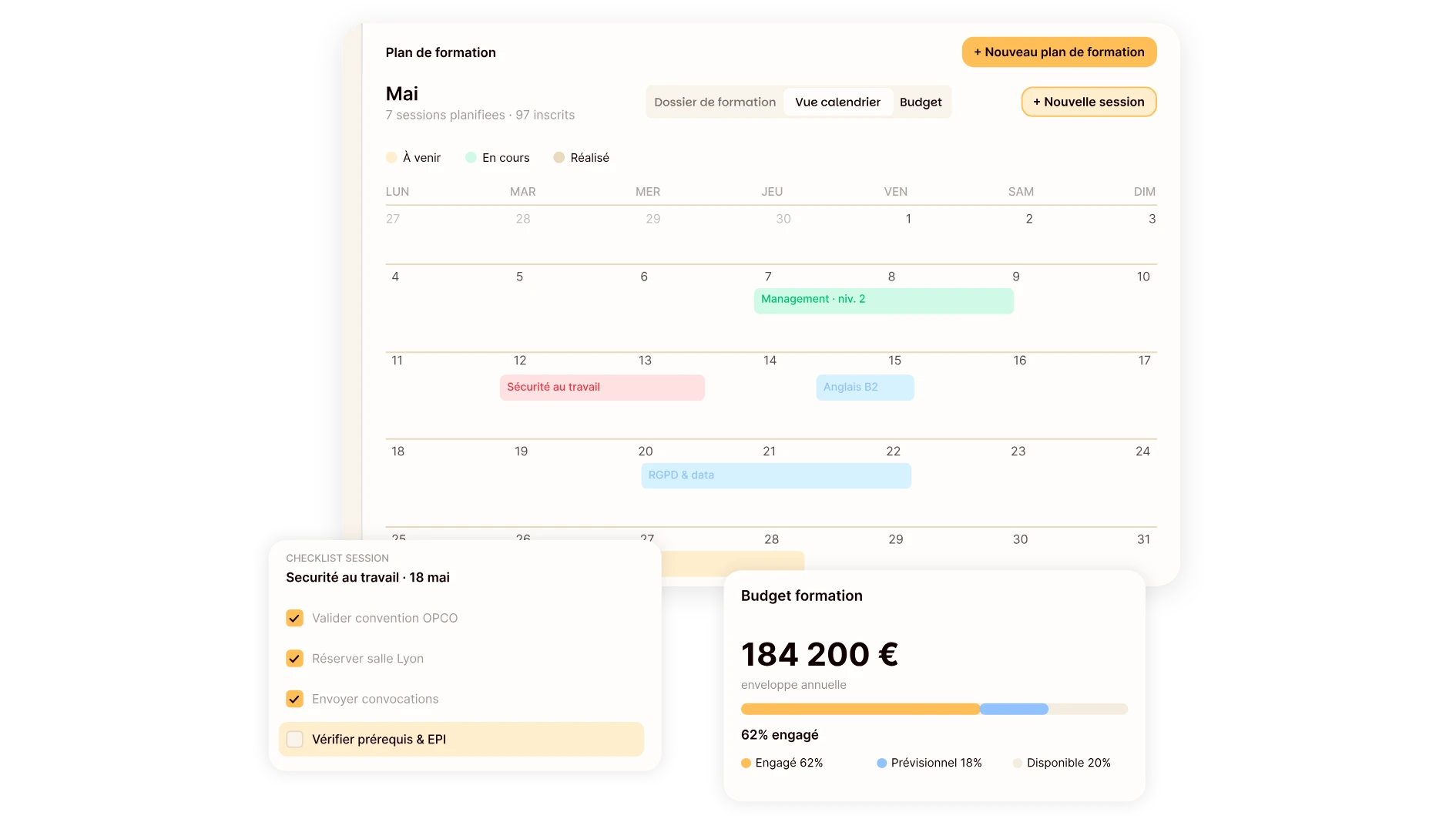 Gestion de la formation et du pdc avec empowill