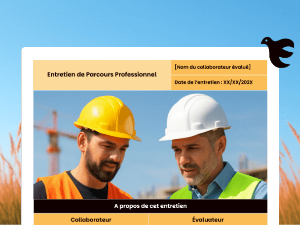 Trame entretien de parcours professionnel epp